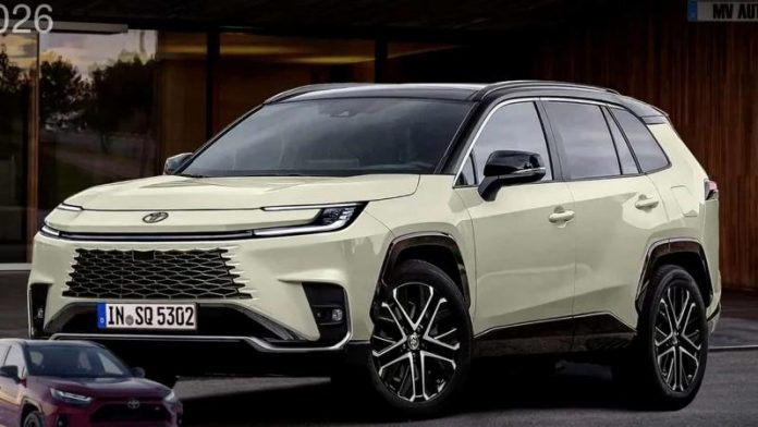 Обновлённый Toyota RAV4 2025 впервые показали без камуфляжа