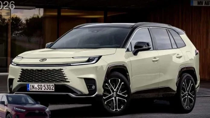 Обновлённый Toyota RAV4 2025 впервые показали без камуфляжа