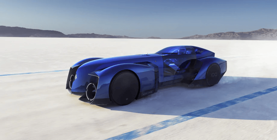 Renault представила электрический болид в стиле Бэтмобиля с ручным управлением