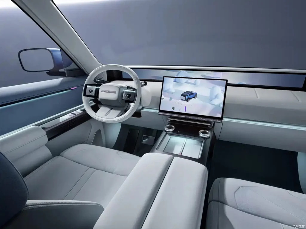 Freelander 8 46 дюймдік экранмен және электр қуатымен 220 км-ден астам жүріс қорымен жабдықталды.