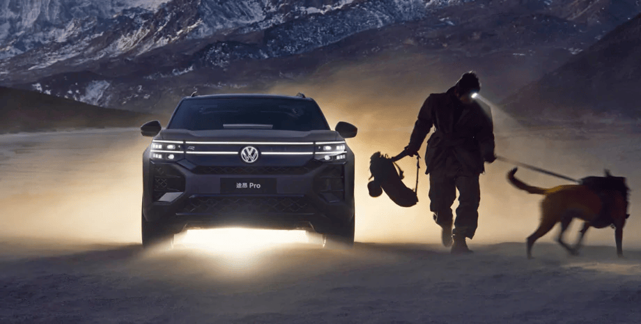 Volkswagen представил первые официальные фото нового большого семейного кроссовера