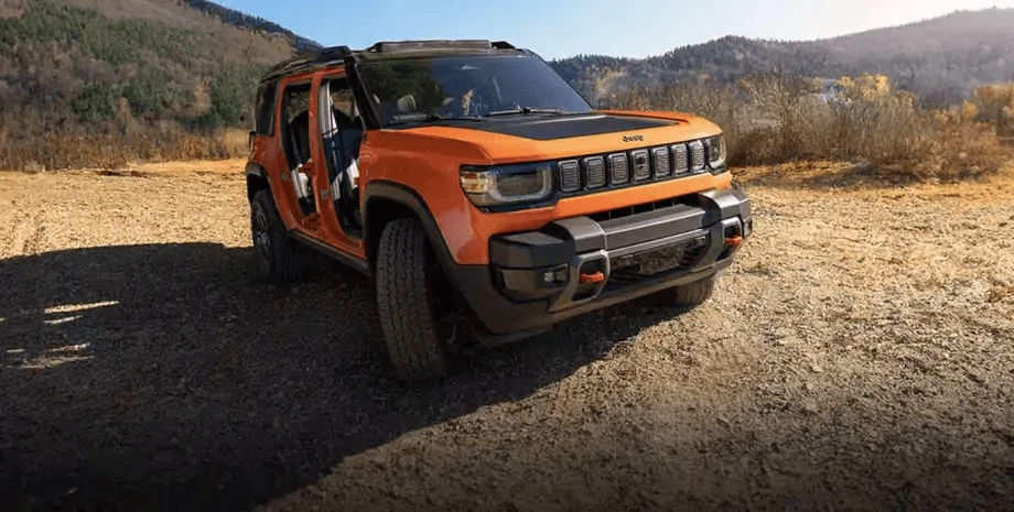 Раскрыт мощный электрический внедорожник в стиле Jeep Wrangler перед официальной премьерой