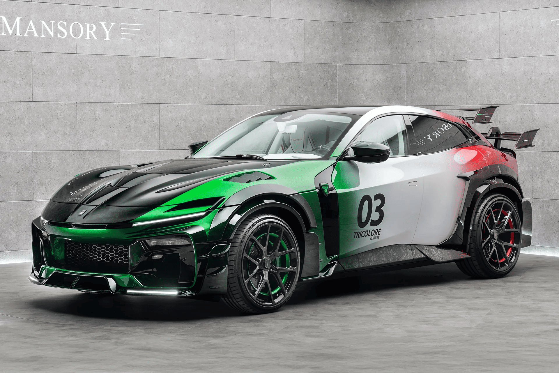 Ferrari Purosangue Pugnator: лимитированный кроссовер с итальянским характером от Mansory