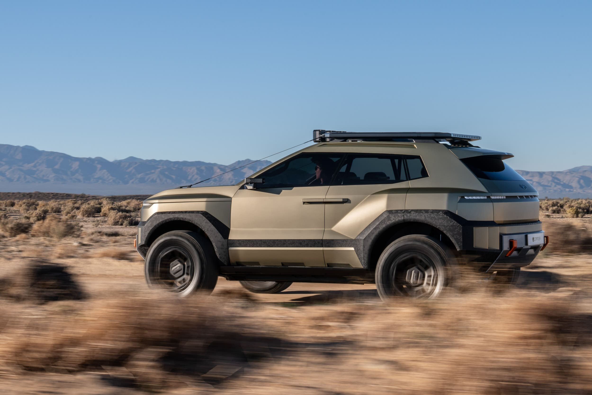 Футуристический Hyundai Crater: электрический внедорожный концепт для «других планет» - 2 | kz.bex-auto.com