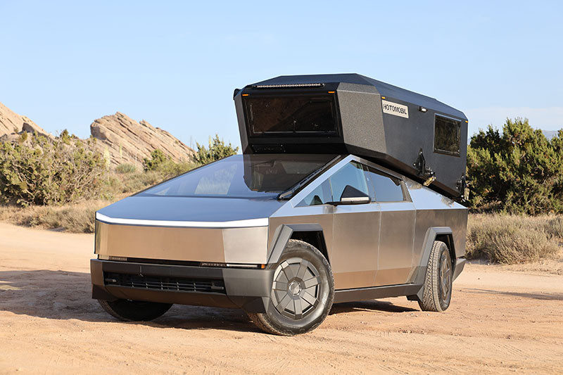 Tesla Cybertruck превратили в уникальный автодом для бездорожья