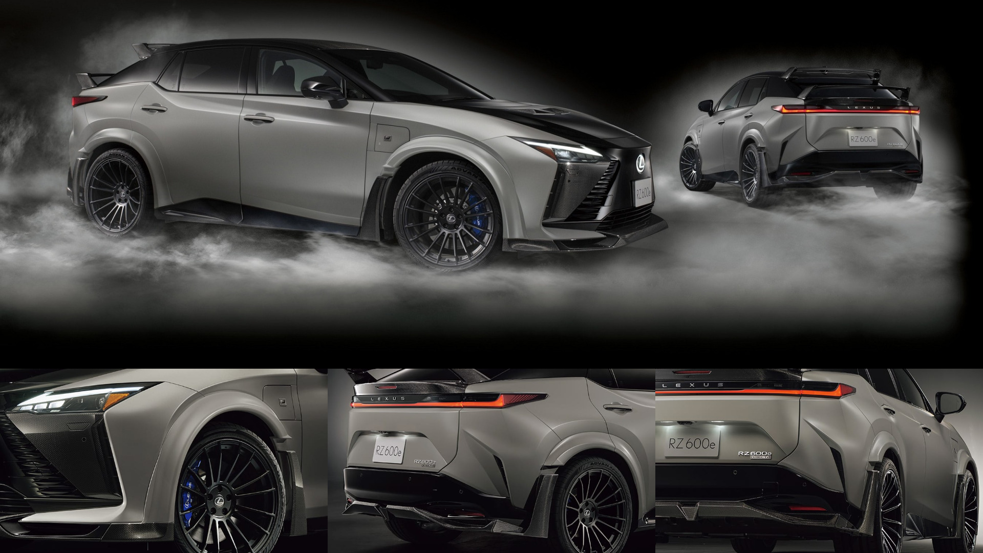 Lexus показал мощную электрическую версию RZ с разгоном до 100 км/ч за 4,4 секунды