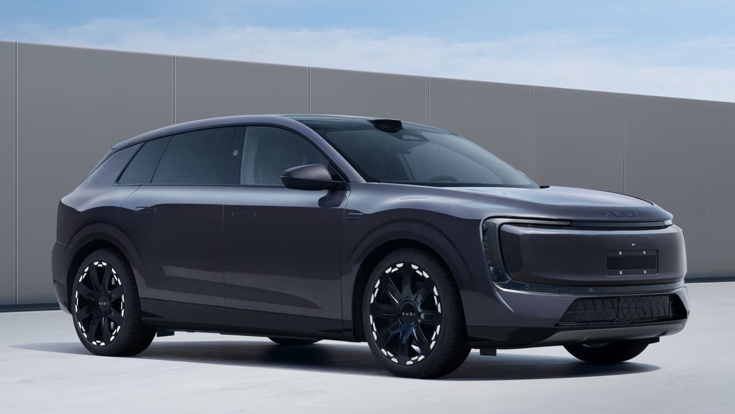 Крупный электрический кроссовер AUDI E7X представлен в Китае