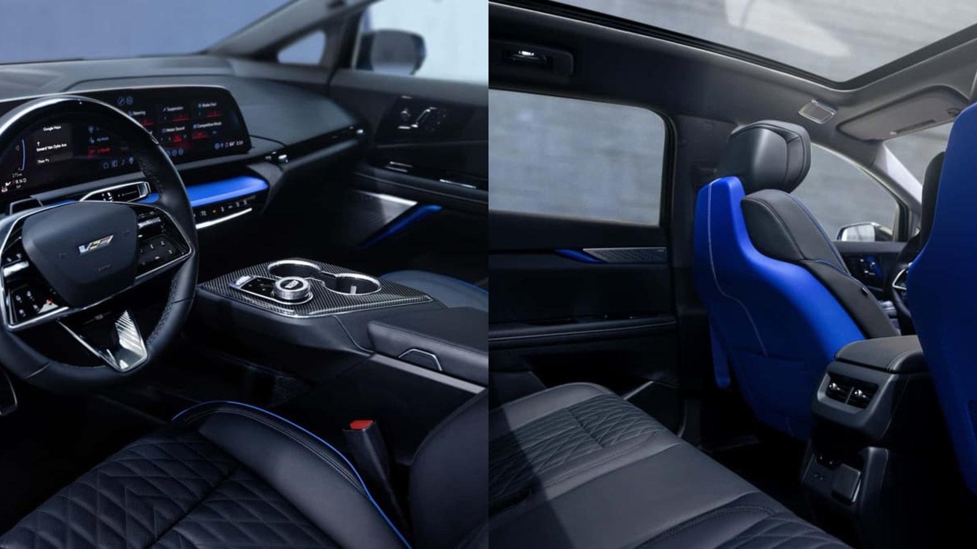 Cadillac Optiq V — мощный электрический кроссовер с более чем 500 л.с.