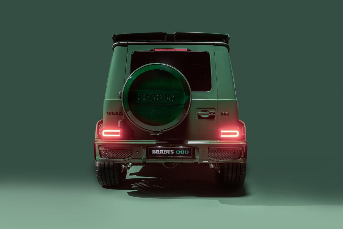 Brabus представил эксклюзивный Mercedes G-Class «Mean Green Widestar» мощностью 800 л.с.