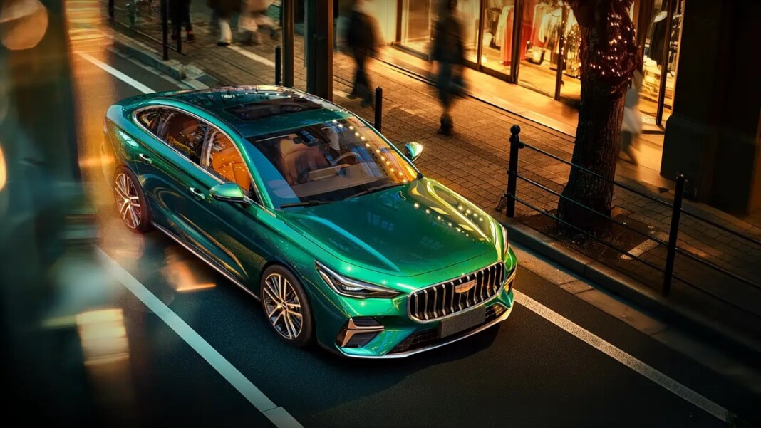Новый Geely Emgrand 2026: стильный седан с увеличенными размерами и современным дизайном
