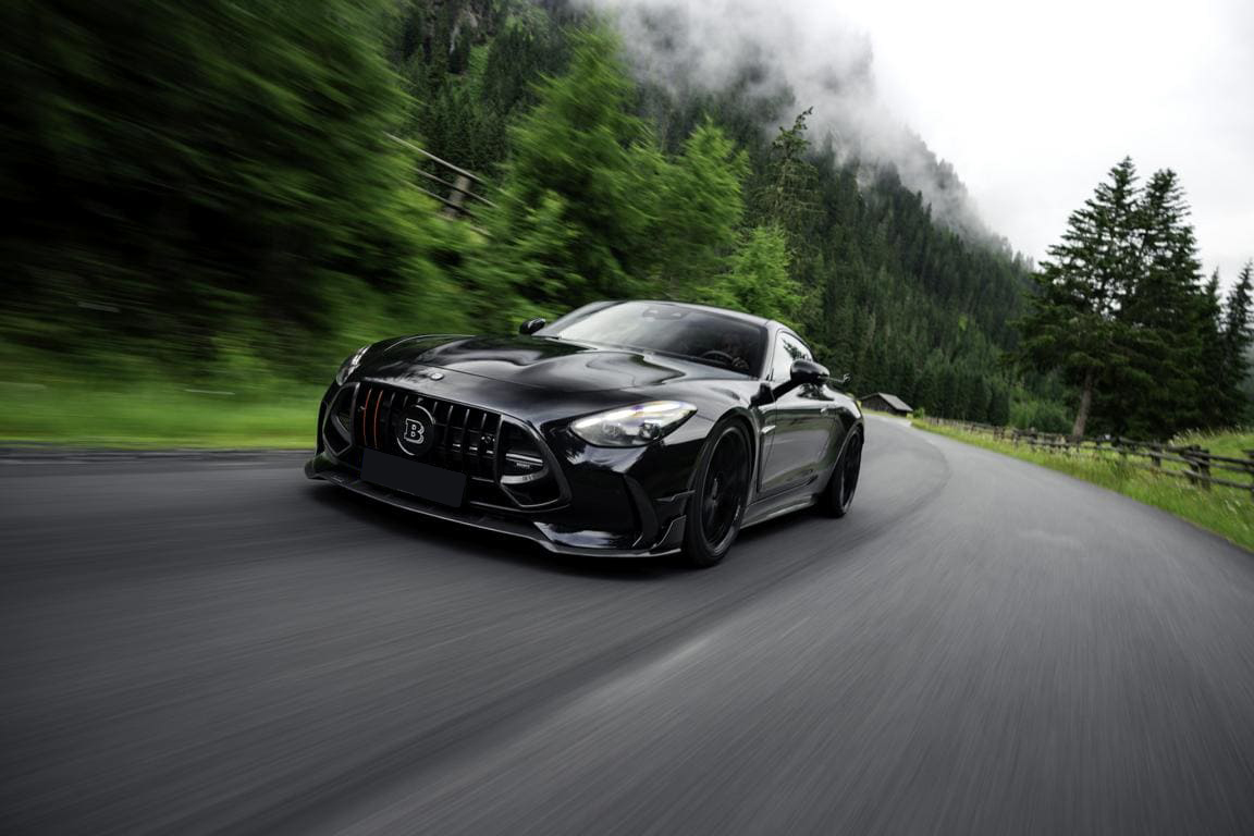 Brabus 1000: Новый 1000-сильный гибридный суперкар на базе Mercedes-AMG GT