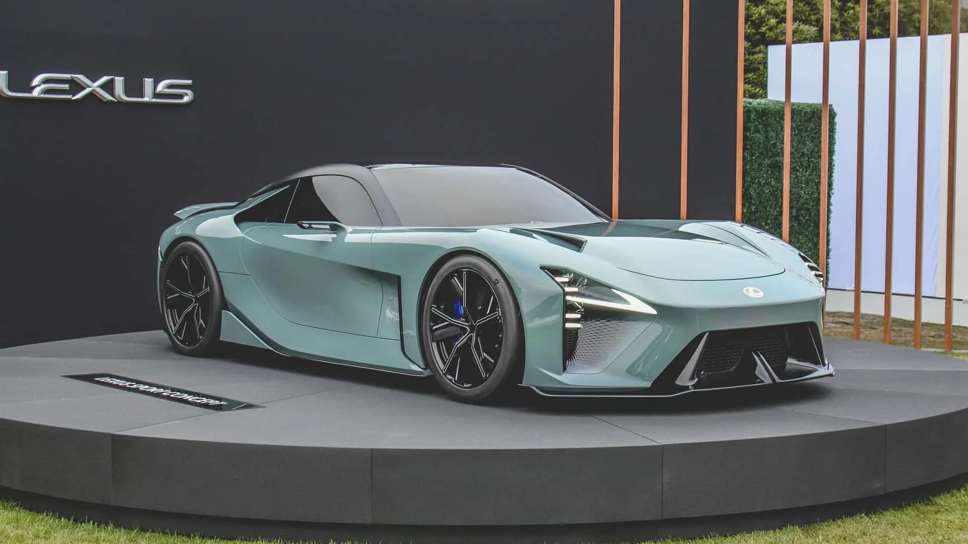 Lexus LFR: новый суперкар готовится стать самым мощным в истории бренда