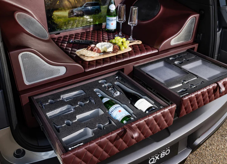 Новый Infiniti QX80 Autograph Lounge: роскошный внедорожник Nissan для элитного пикника