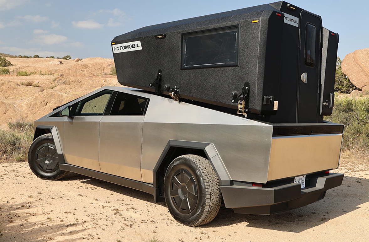 Tesla Cybertruck превратили в уникальный автодом для бездорожья