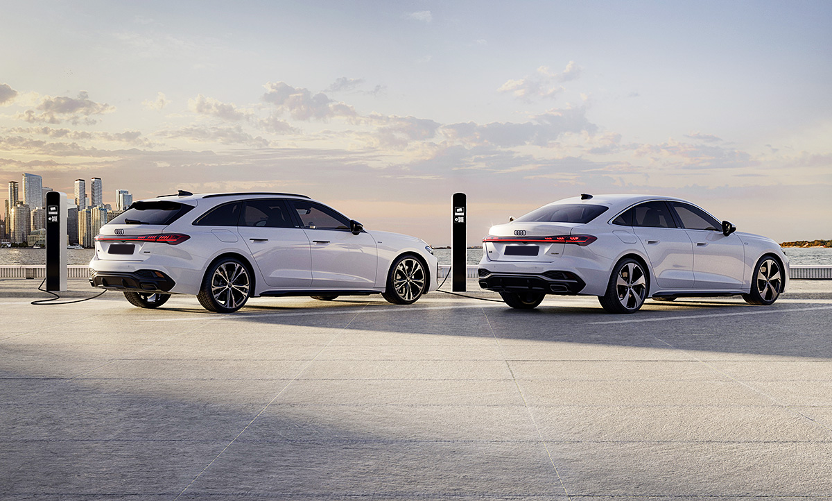 Audi A5 e-hybrid: новый уровень гибридных технологий