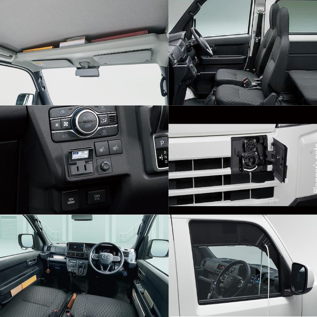 Toyota Pixis Van EV: компактный и практичный электрический минивэн для города.