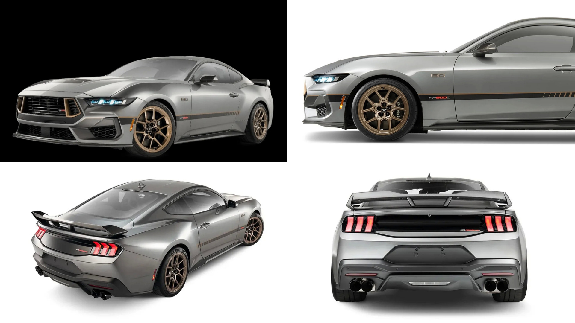 Ford готовит серийную спецверсию Mustang FP800S Bronze Magneride с 800 л.с.