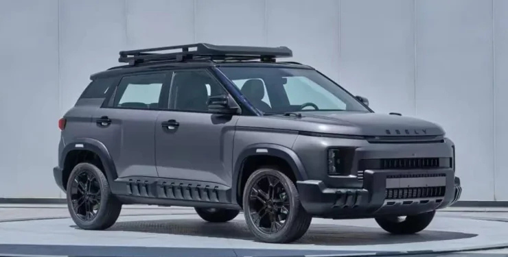 Стало известно про недорогой внедорожный кроссовер Geely с двигателем от Volvo