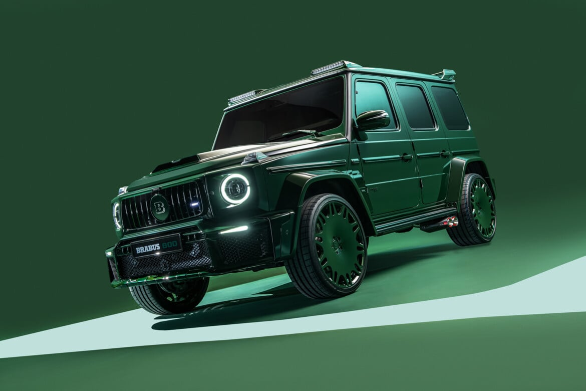 Brabus представил эксклюзивный Mercedes G-Class «Mean Green Widestar» мощностью 800 л.с.