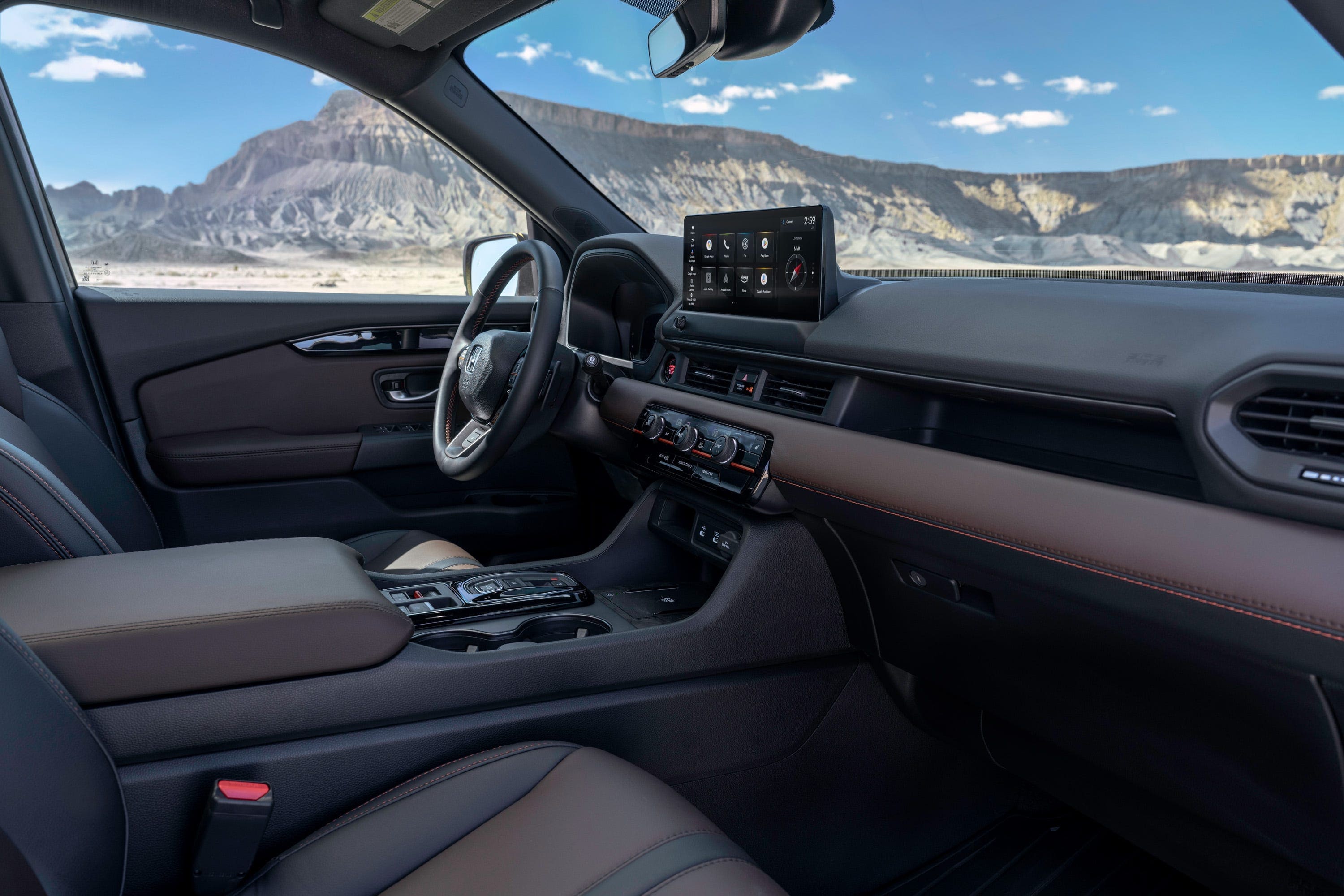 Обновлённый Honda Pilot: более брутальный дизайн, цифровой салон и улучшенный комфорт