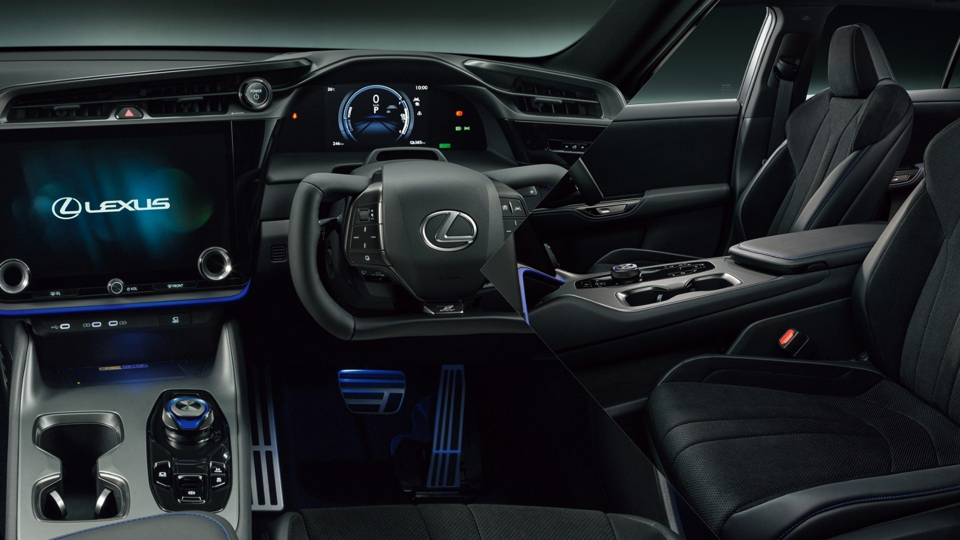 Lexus показал мощную электрическую версию RZ с разгоном до 100 км/ч за 4,4 секунды