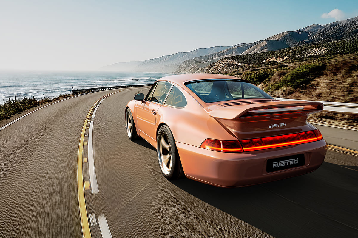 Everrati представила электрическую версию культового Porsche 911 (993) с мощностью 771 л.с.
