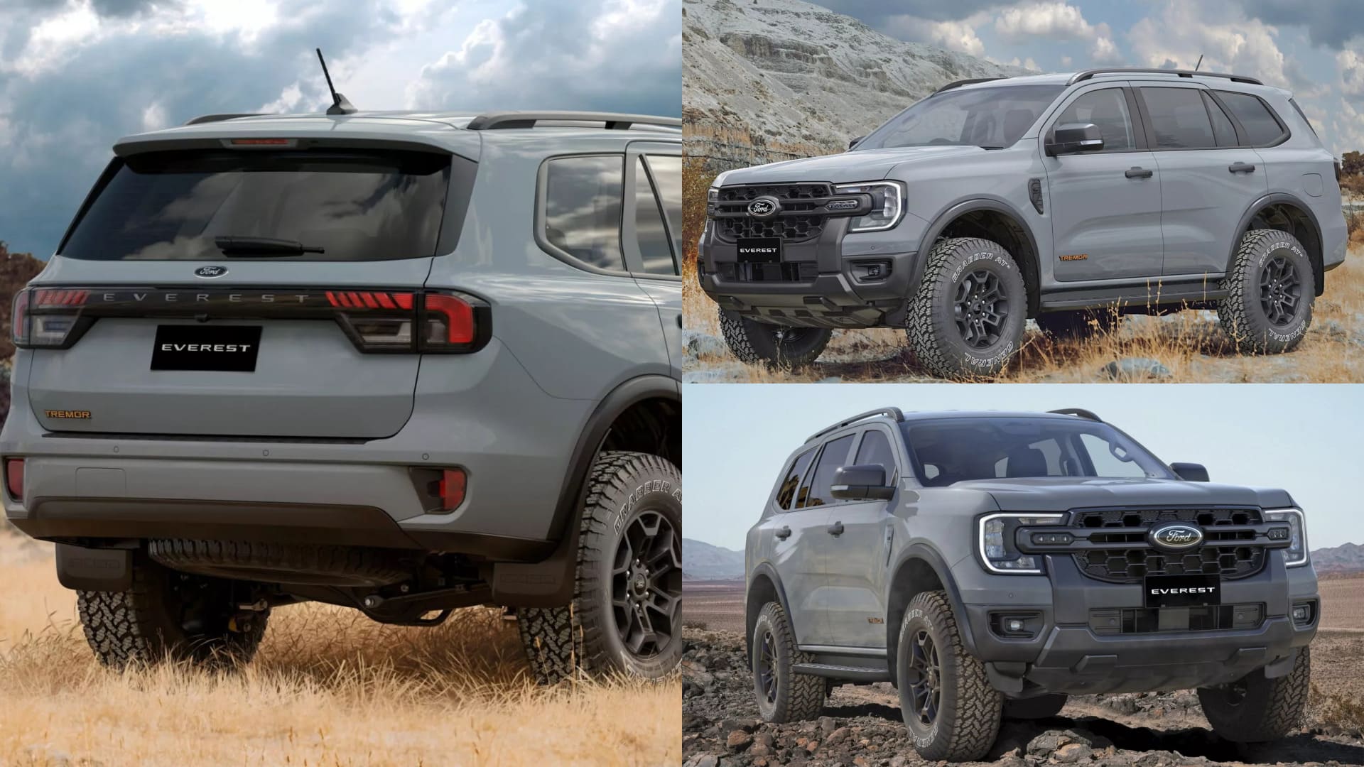 Ford Everest Tremor: рамный внедорожник с V6 и серьезной подготовкой к бездорожью