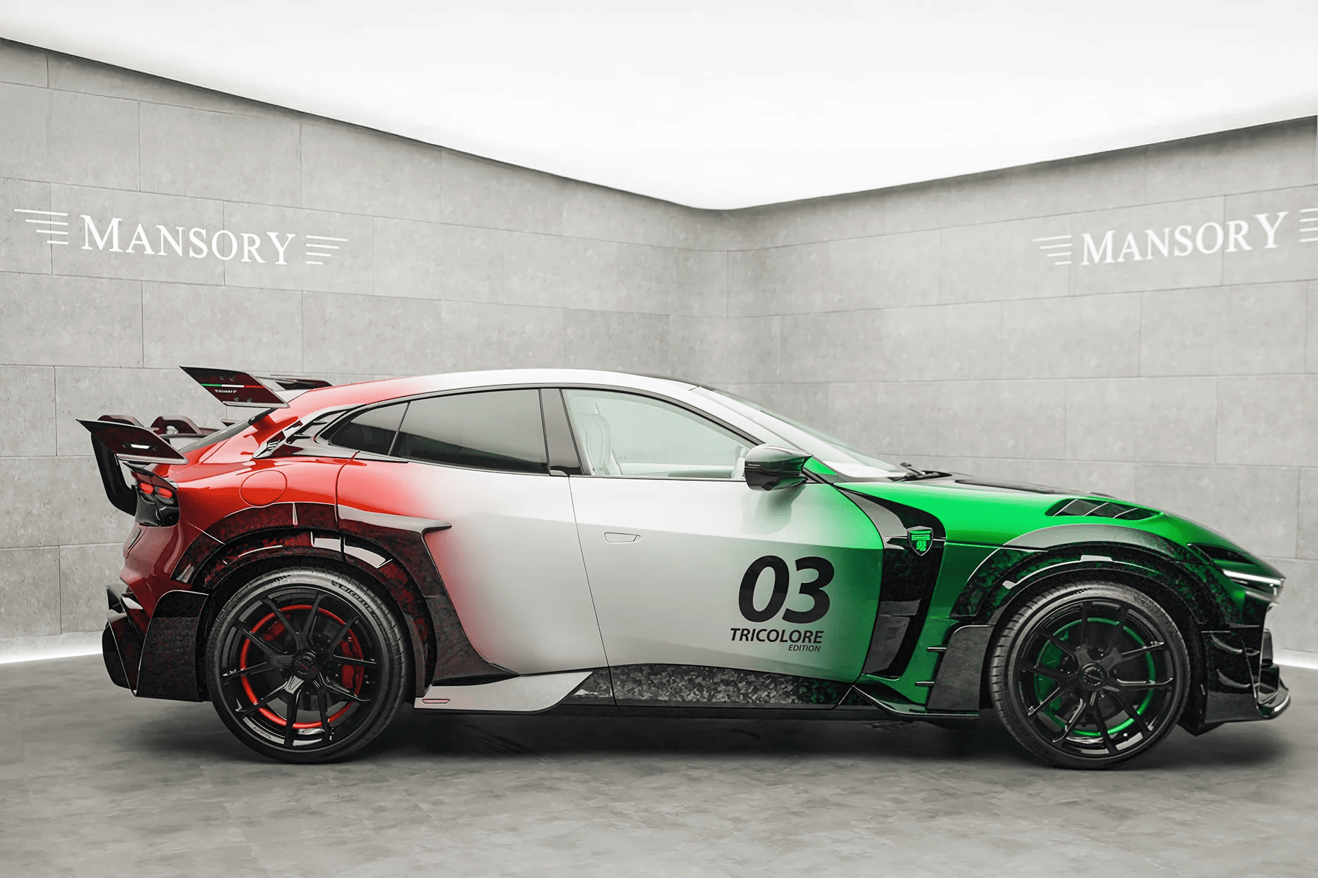 Ferrari Purosangue Pugnator: лимитированный кроссовер с итальянским характером от Mansory