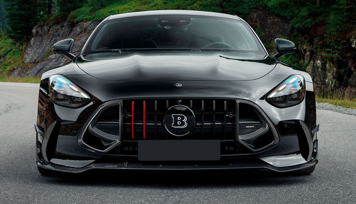 Brabus 1000: Новый 1000-сильный гибридный суперкар на базе Mercedes-AMG GT