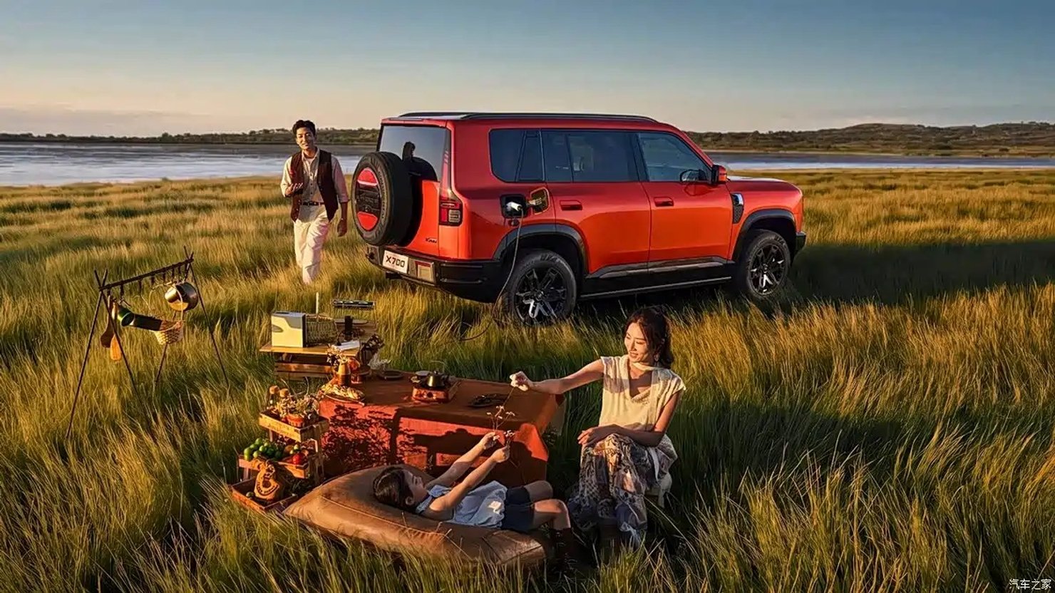 Dongfeng пен Huawei 285 км-ге дейінгі жүріс қоры бар жаңа Mengshi X700 жол талғамайтын көлігін таныстырды.