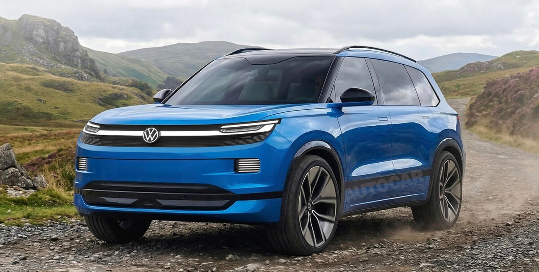 Новый Volkswagen Touareg может вернуться в виде электрокроссовера — перспективы для Казахстана