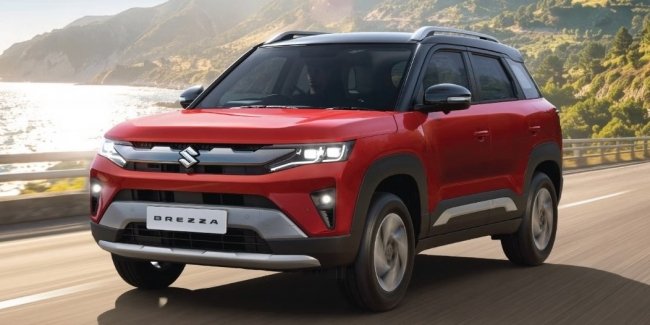 Suzuki обновила бюджетный кроссовер Brezza: появились новые гибридные версии | kz.bex-auto.com